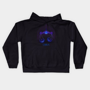 LIBRA - The Scales of Justice Kids Hoodie